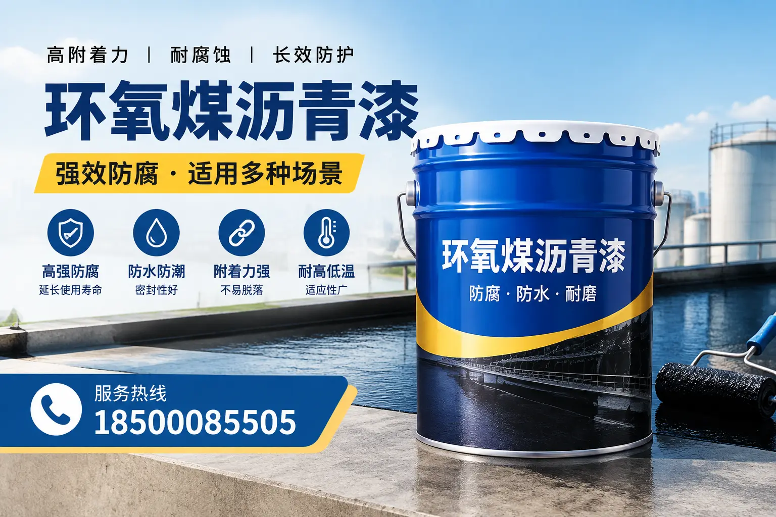 环氧煤沥青漆与油漆的区别，哈尔滨消费者最关心的问题